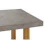 Titus Concrete Dining Table 1.8m (Solid Wood Legs) - 4