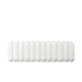 Cosmo Bench 1.4m - White Boucle