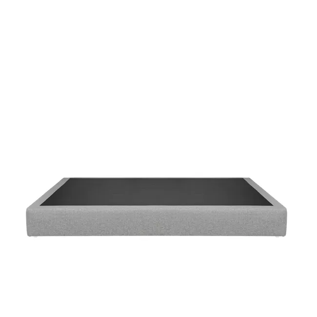 Vera Queen Box Bed - Snow (Faux Leather) - 4