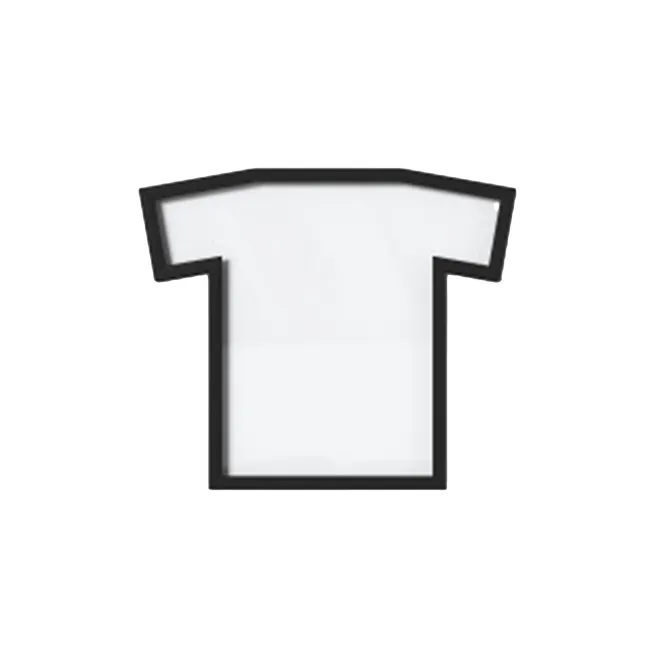 T-Frame T-Shirt Display Medium - Black - 1