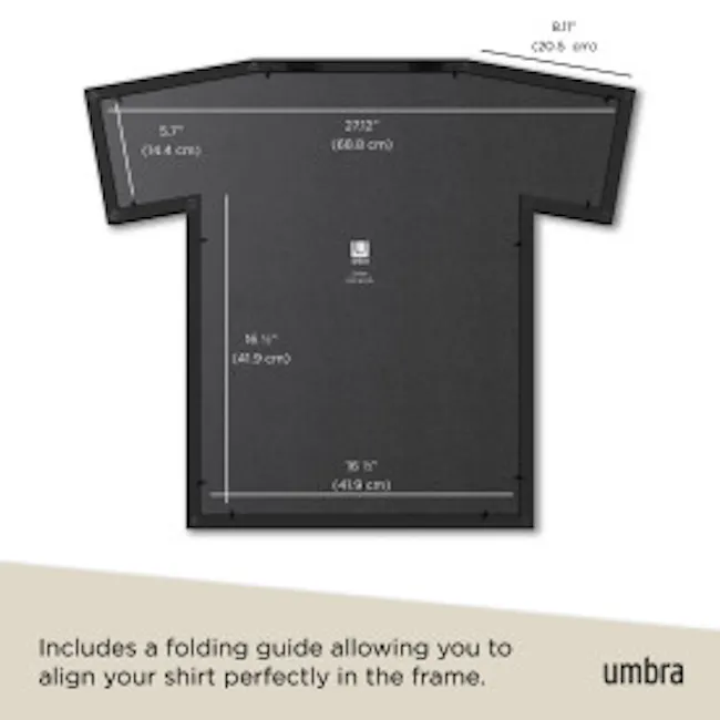 T-Frame T-Shirt Display Medium - Black - 12