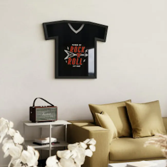 T-Frame T-Shirt Display Medium - Black - 15