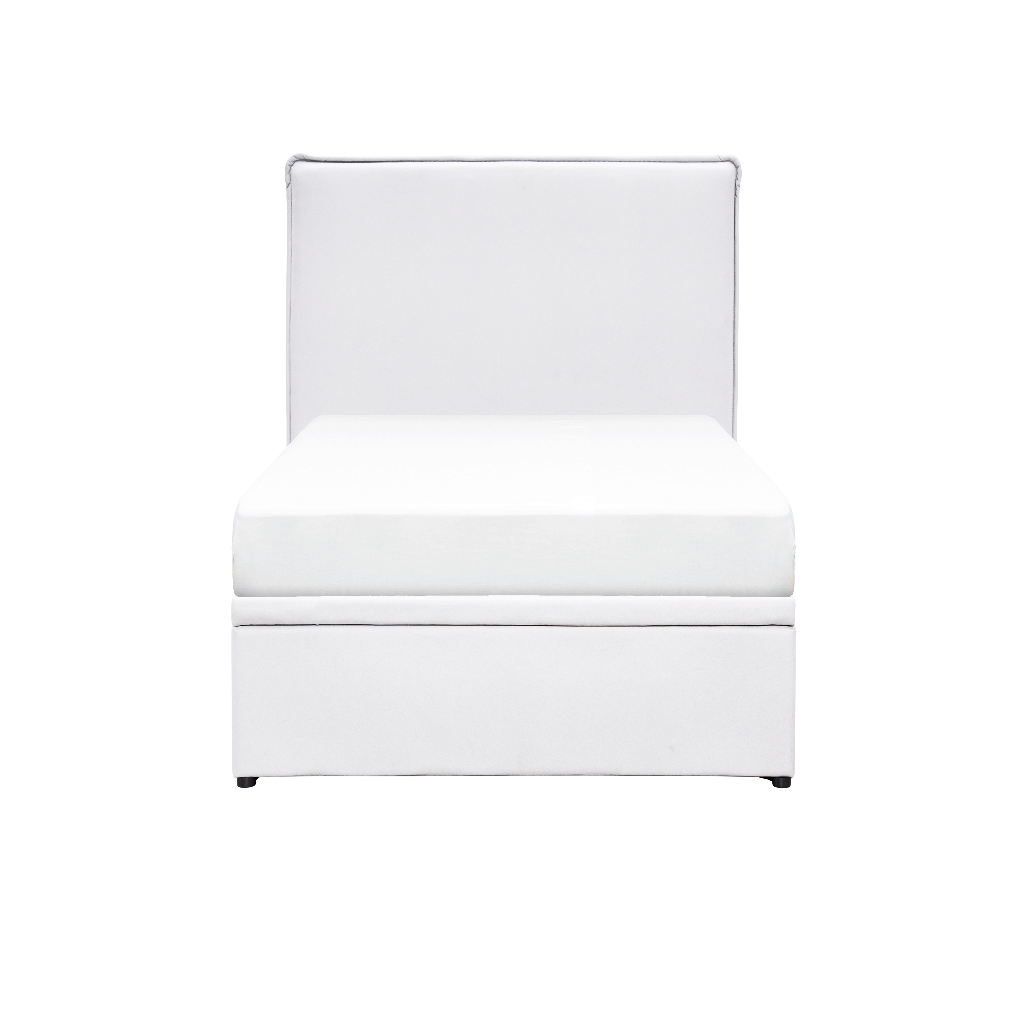 Arthur Single Storage Bed - Ivory (Pet Friendly)