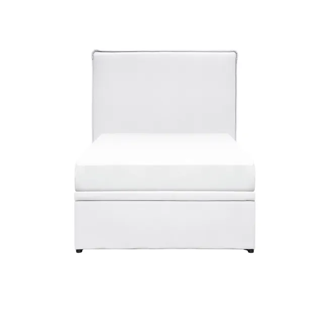Arthur Single Storage Bed - Ivory (Pet Friendly) - 1