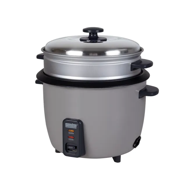 MORRIES Rice Cooker with Stainless Steel Lid Cover and Non-Stick Removable Cooking Pot - 1.8L - 2 - Electric pressure