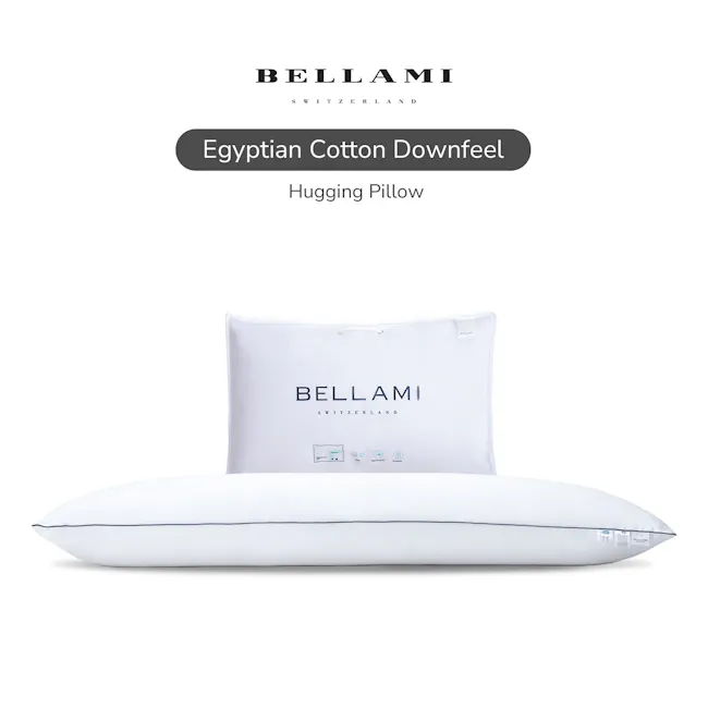 Bellami ZZEN 100% Egyptian Cotton Downfeel Hugging Pillow - 6