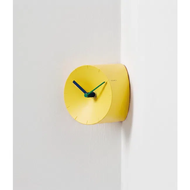 Mosery Corner Wall Clock - White - 2