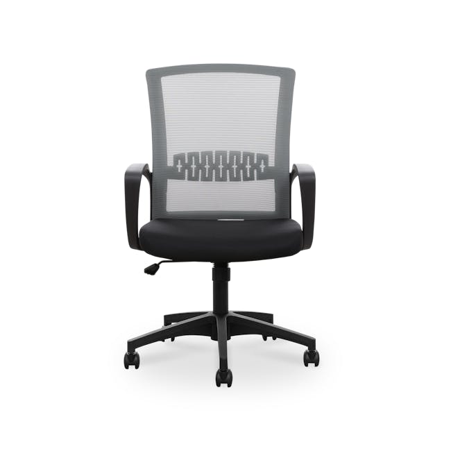Mitchell Mid Back Office Chair - Grey - 0