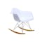 Klaus Rocking Chair - White - 0