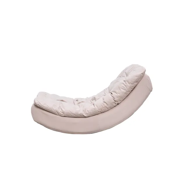 Luna Rocking Lounge Chair - Beige - 4