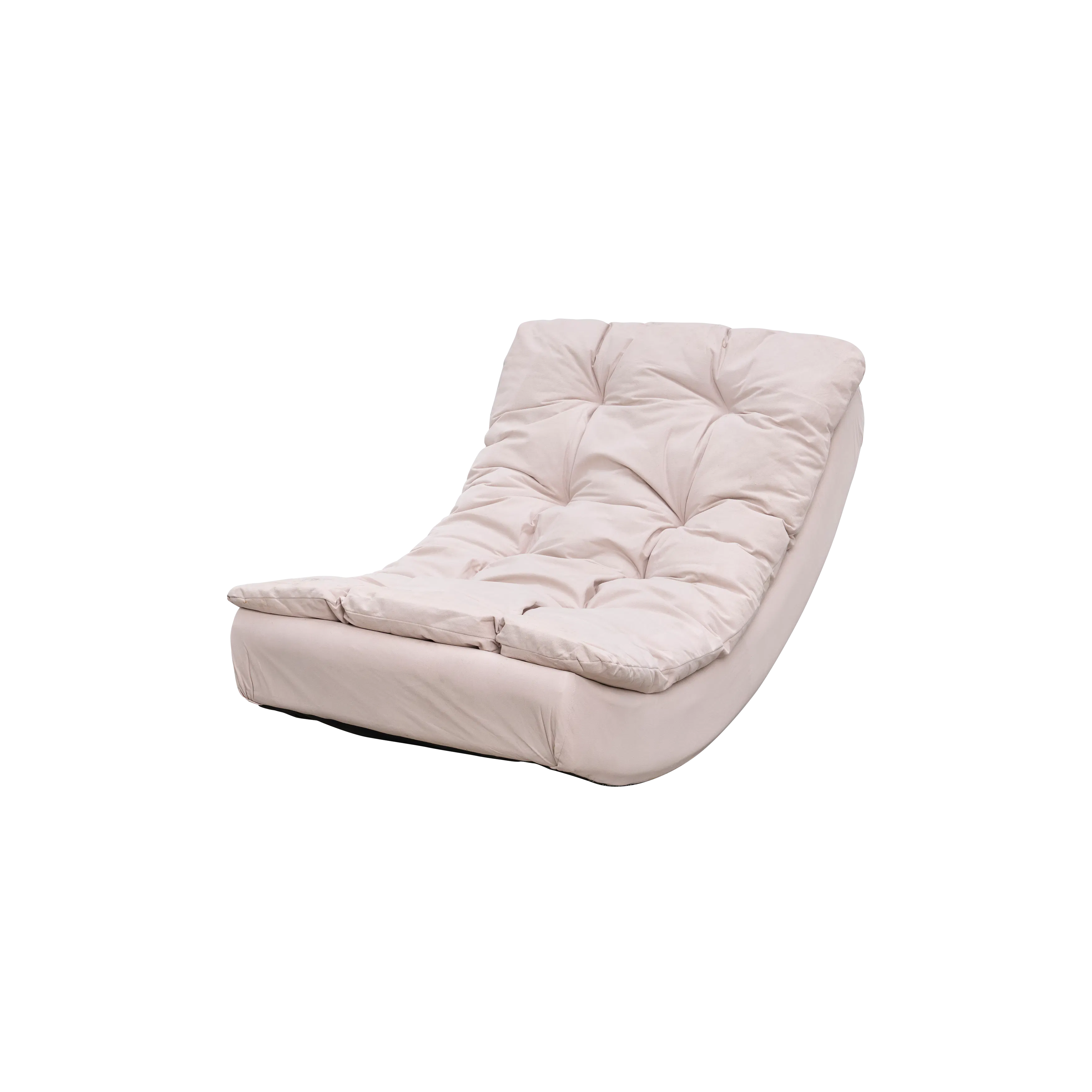 Luna Rocking Lounge Chair - Beige