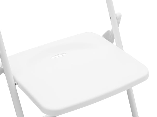 Nixon Folding Chair - White - 5