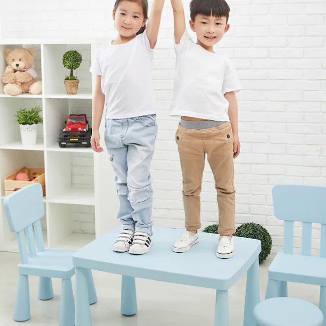 Juno Kids Table - Blue - 3