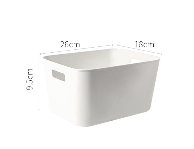 Dee Storage Box - White (Set of 3) - 14