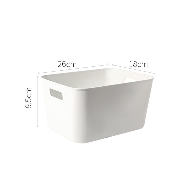 Dee Storage Box - White (Set of 3) - 14