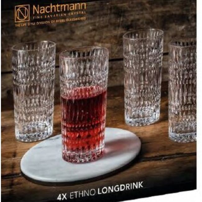 Nachtmann Ethno Lead Free Crystal Longdrink 4pcs Set - 4