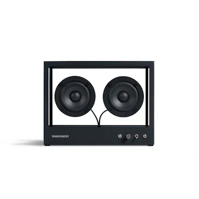 Small Transparent Speaker - Black