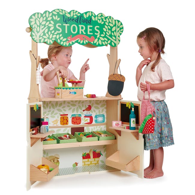 Tender Leaf Toy Kitchen - Woodland Stores and Theatre - 11