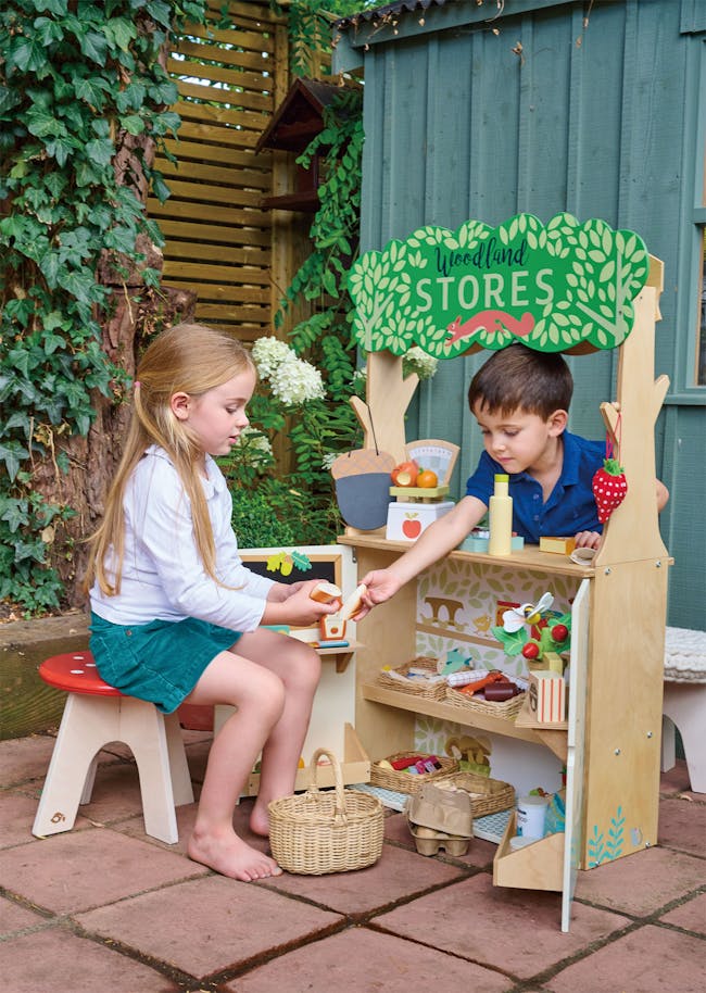 Tender Leaf Toy Kitchen - Woodland Stores and Theatre - 6