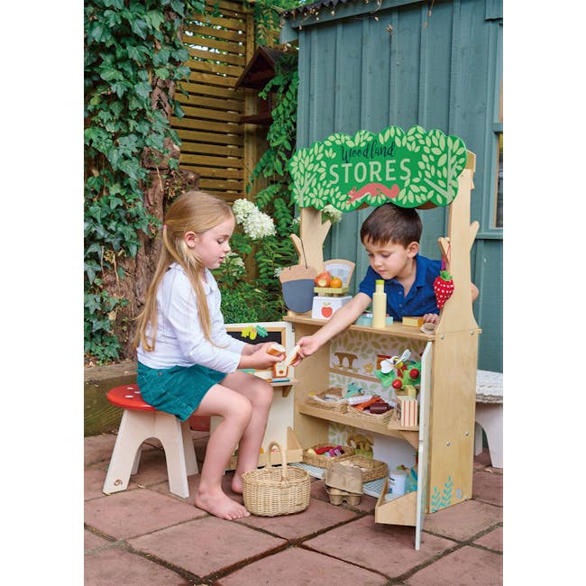 Tender Leaf Toy Kitchen - Woodland Stores and Theatre - 6