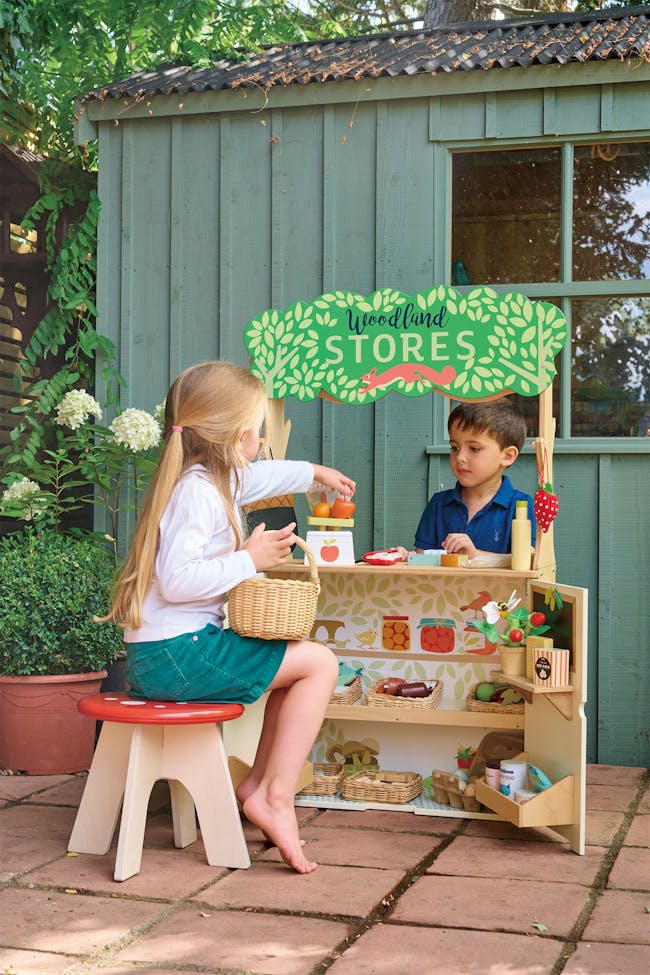 Tender Leaf Toy Kitchen - Woodland Stores and Theatre - 5