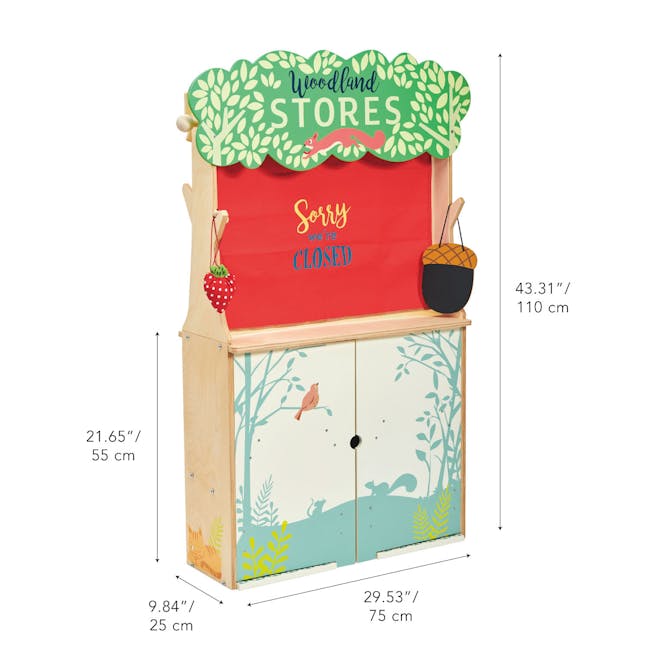 Tender Leaf Toy Kitchen - Woodland Stores and Theatre - 9