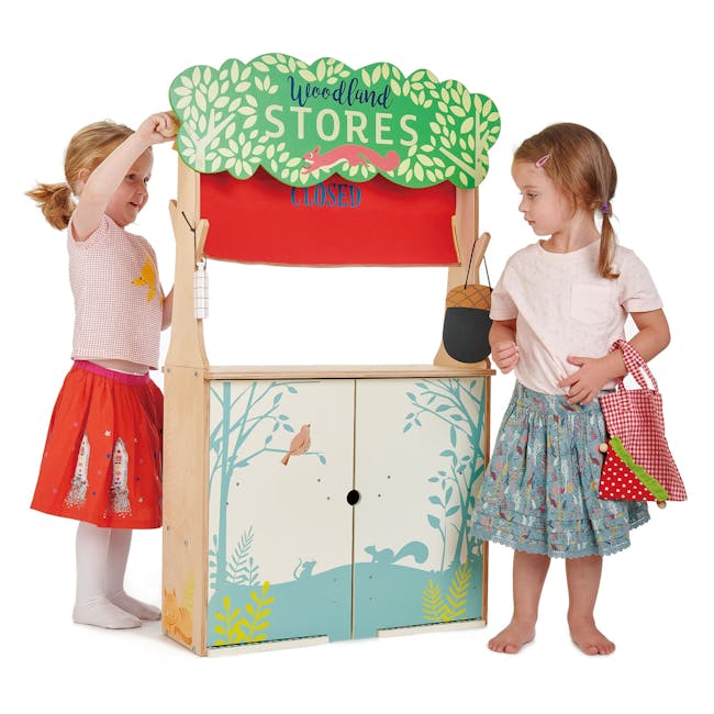Tender Leaf Toy Kitchen - Woodland Stores and Theatre - 10