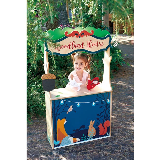 Tender Leaf Toy Kitchen - Woodland Stores and Theatre - 4