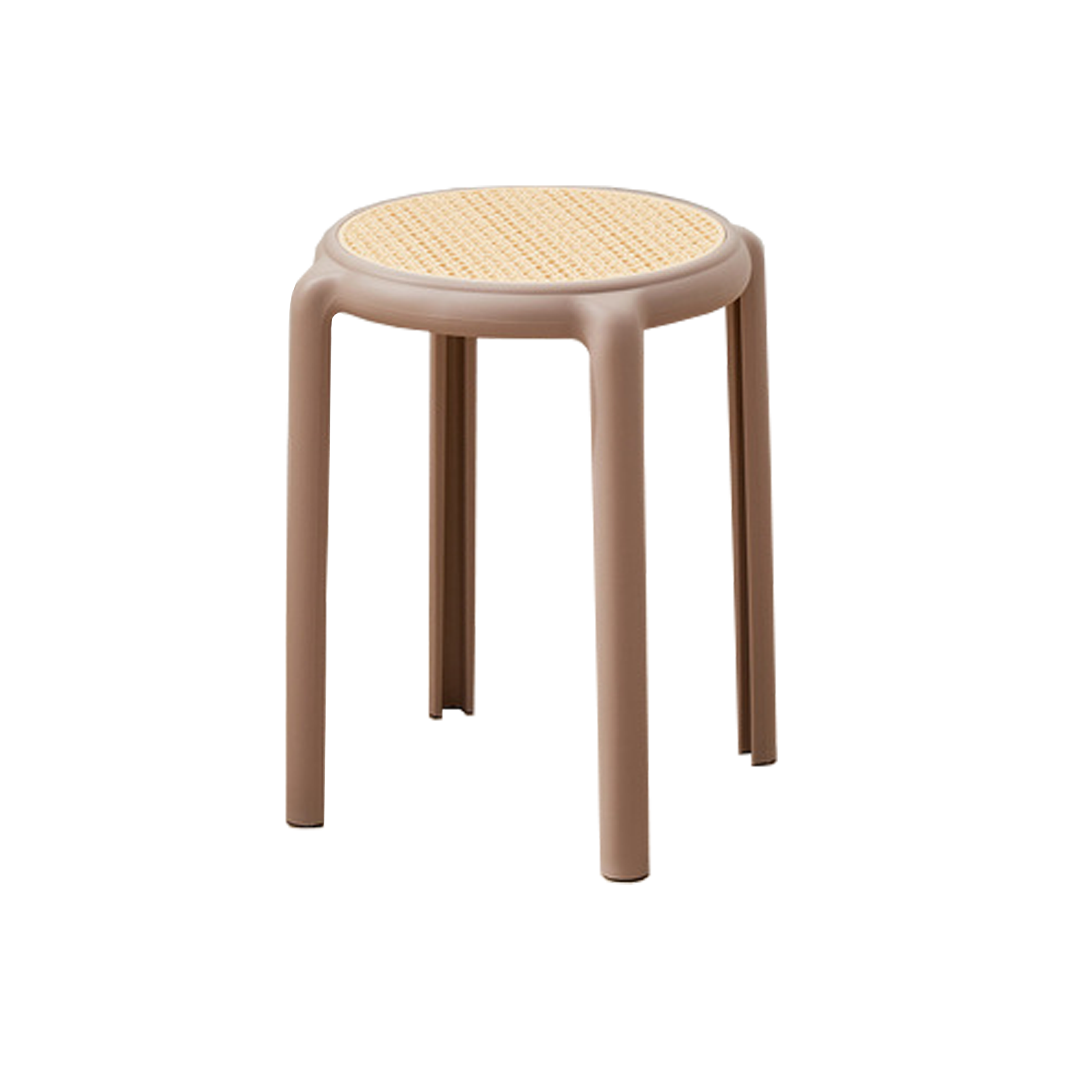 Alaska Stackable Stool - Taupe