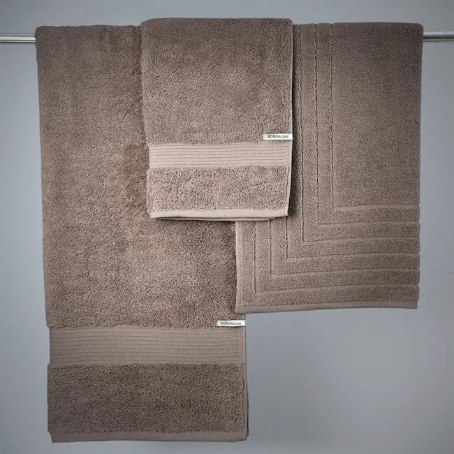 Robinsons Egyptian Luxury Hand Towel Heritage Collection - Mocha - 3
