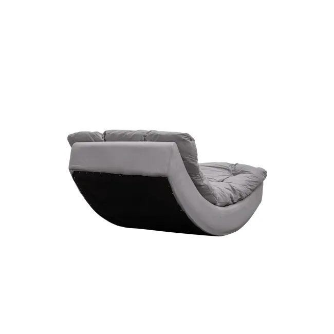 Luna Rocking Lounge Chair - Grey - 4