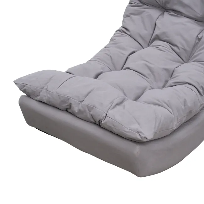 Luna Rocking Lounge Chair - Grey - 7