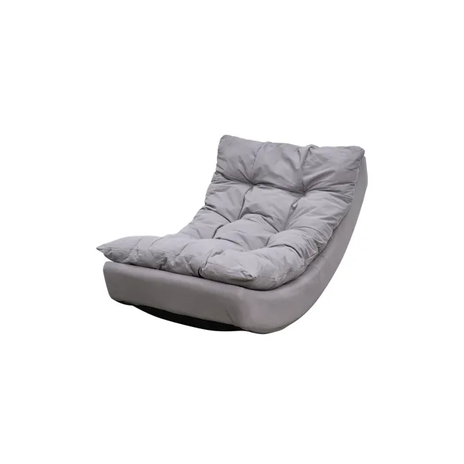 Luna Rocking Lounge Chair - Grey - 1
