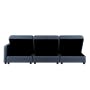 Cameron 4 Seater Sectional Storage Sofa - Denim - 29