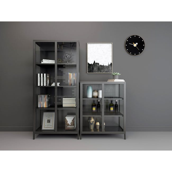 Sophia Glass Cabinet 0.8m - 1