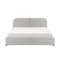 Nolan Queen Storage Bed in Silver Fox with 2 Hendrix Bedside Tables - 2