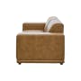 Milan 3 Seater Sofa - Tan (Faux Leather) - 4