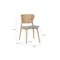 Fabiola Dining Chair - Walnut, Dim Grey - 4