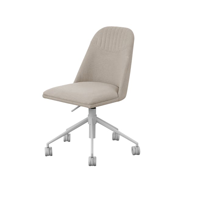 Nadin Mid Back Office Chair - Cream - 1