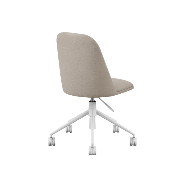 Nadin Mid Back Office Chair - Cream - 3