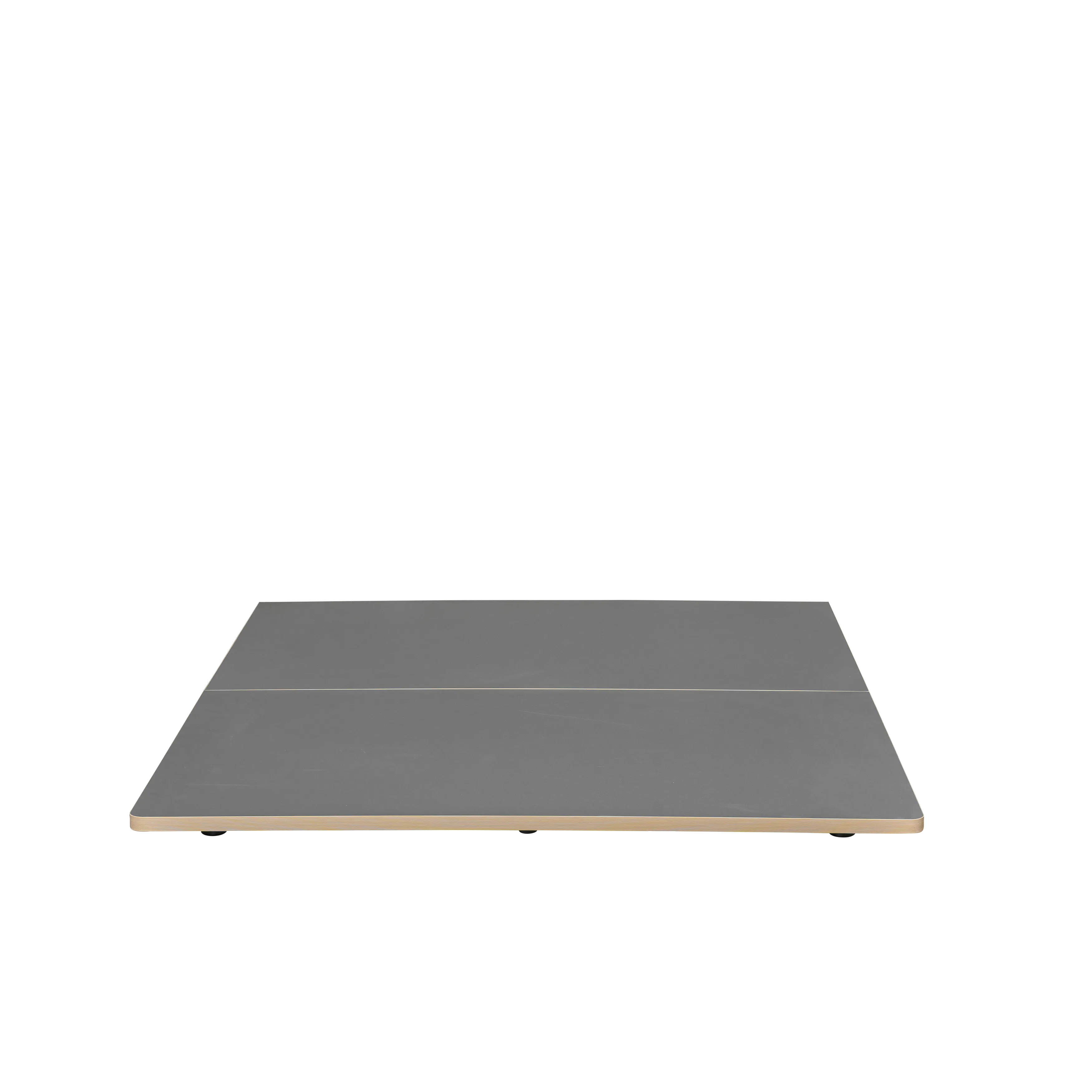 Kira Queen Low Platform Bed - Charcoal - 9