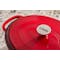Lodge 7 Quart Oval Enameled Cast Iron Dutch Oven - Red - 2
