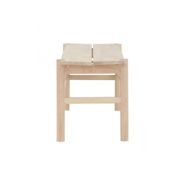 Claire Bench 1.4m - 12 - Wooden table, minimalist design, light wood finish, simple structure, sturdy construction