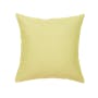 Throw Linen Cushion - Yellow - 0
