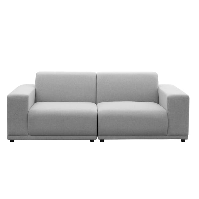 Milan 4 Seater Sofa - Slate (Fabric) - 8