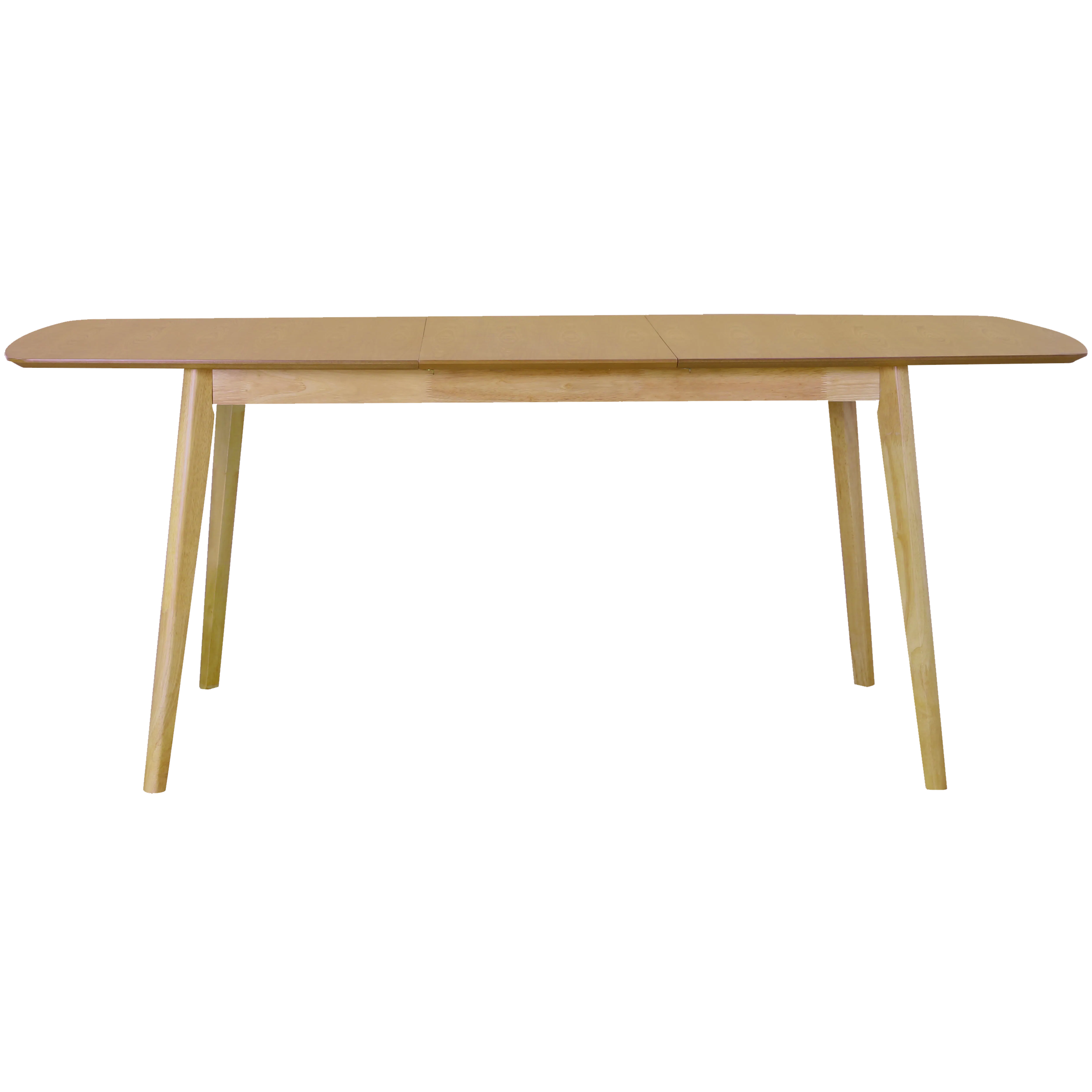 Harold Extendable Dining Table 1.2m-1.5m with 4 Macy Chairs in Natural, Dim Grey - 7