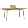Harold Extendable Dining Table 1.2m-1.5m - Natural - 3