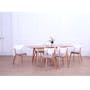 Harold Extendable Dining Table 1.2m-1.5m - Natural - 6