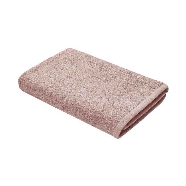 EVERYDAY Bath Towel & Hand Towel - Blush (Set of 4) - 2