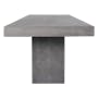 Ryland Concrete Dining Table 1.6m with Ryland Concrete Bench 1.4m and 2 Ryland Concrete Stools - 3